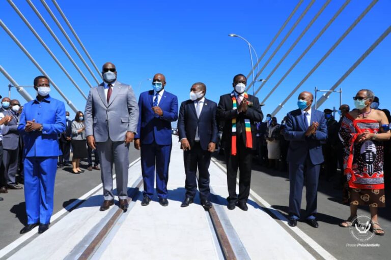 LE PRÉSIDENT TSHISEKEDI INVITÉ D’HONNEUR À  L’INAUGURATION DU PONT KAZUNGULA EN ZAMBIE