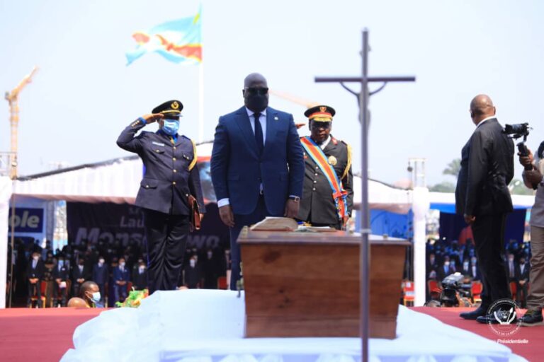 HOMMAGE NATIONAL AU CARDINAL MONSENGWO :   MESSE SOLENNELLE ET UNE DÉCORATION À TITRE POSTHUME  PAR LE PRÉSIDENT FELIX ANTOINE TSHISEKEDI TSHILOMBO