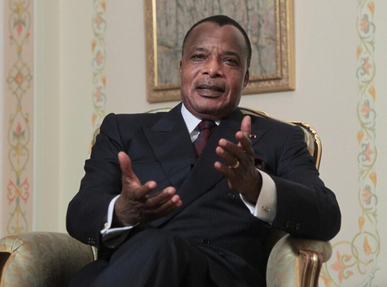 Mot du Président  Denis Sassou-Nguesso Président de la Commission Climat du Bassin du Congo  Président